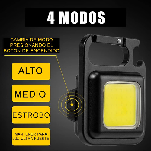 Mini Linterna Led De Bolsillo Recargable 8000 Lúmenes (Usado)