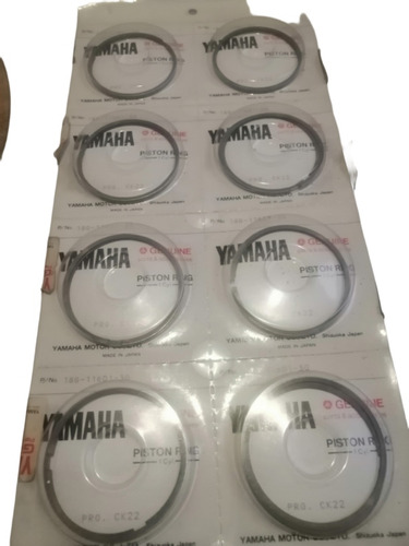 Aros De Pistón Yamaha Rx125 Dt125 +0.75 Original Japón 