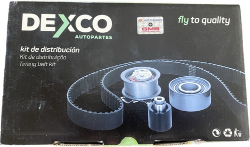 Kit Distrib. Correa+tensor Fiat Palio/siena/idea 1.8 Dexco
