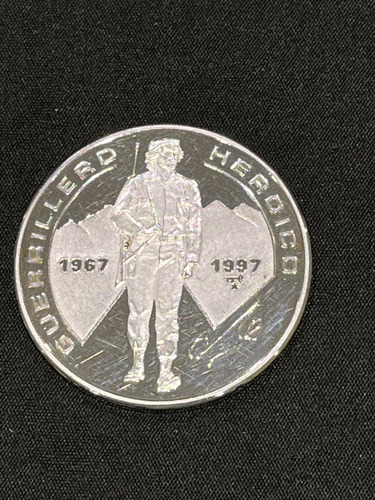 Che Guevara Moneda De Plata 30 Aniversario