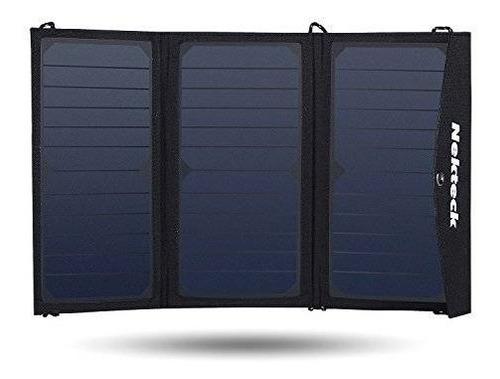 Cargador Solar Nekteck 20w Con 2 Puertos Usb Cargador Constr