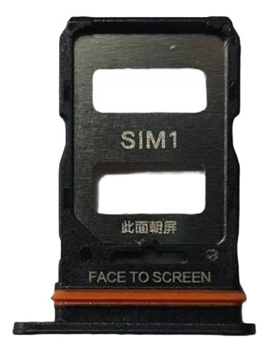 Porta Sim Dual Sim Compatible Xiaomi X4 Gt Negro