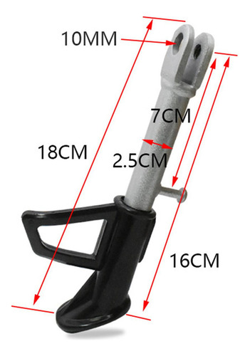 * Caballete Lateral For Motocicleta, Caballete Lateral Fácil