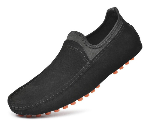 Zapatos Casuales De Hombre Mocasines De Cuero Suave