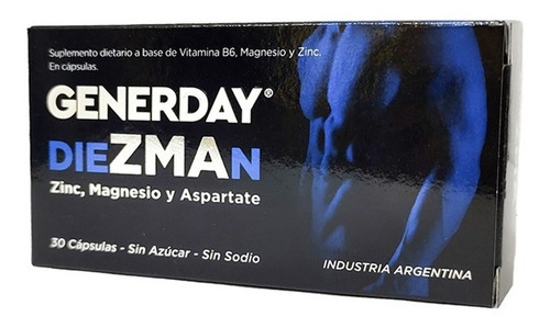 Imagen 2 de 4 de Generday Diezman Estuche X 30 Cápsulas. Directo De Fábrica.