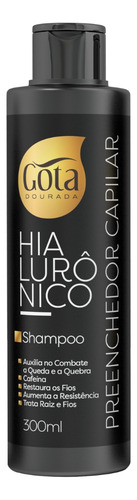 Kit Gota Hialurônico Shampoo Cond Creme De Pentear Máscara