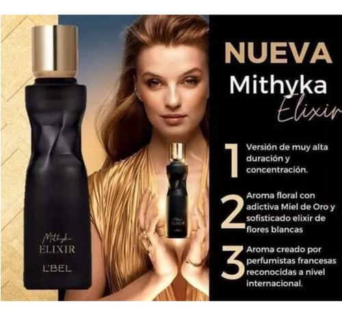Perfume Femenino Mithyka Elixir 50ml. L'bel