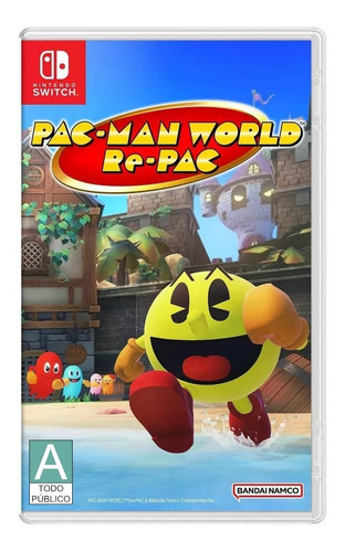 Pac-Man World Re-PAC  Pac-Man World Standard Edition Bandai Namco Nintendo Switch Físico