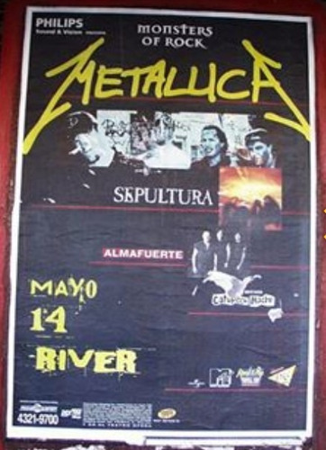 Metallica - River Plate 14-05-1999 Audio Completo Sin Edit 