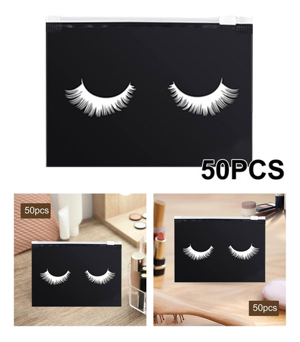 Conjunto De 3 Bolsas Para Pestañas, Estuche De Maquillaje
