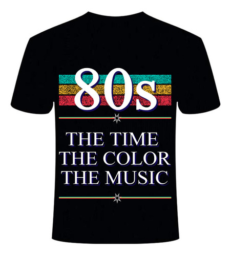 Franela Retro 80s The Time Diseño Original Exclusivo 