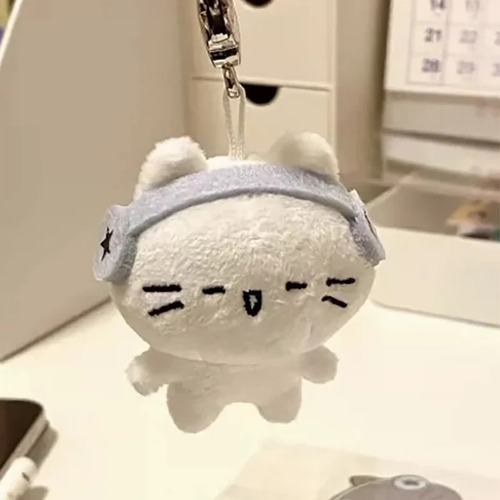 Llavero Con Forma De Muñeco De Peluche Con Forma De Gato Bon