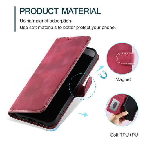 Funda De Color Liso Con Borde De Aceite Para La Serie Oppo A57: Portátil, Antideslizante, Ligera Y Elegante