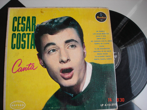 Vinyl Vinilo Lps Acetato Cesar Costa