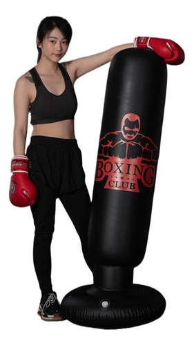 Bolsa Inflable De Columna De Boxeo Con Poste Bo