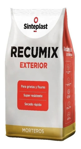 Recumix Mezcla Plástica Cementicia 1,25kg Sinteplast