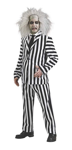 Disfraz Beetlejuice De Lujo Hombre Halloween Rubie`s