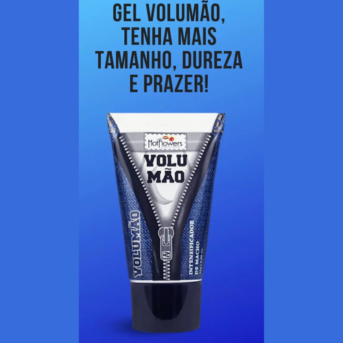 Gel Volumão Excitante Masculino - 25g - Hot Flowers