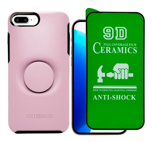 Estuche Otterbox Pop Symmetry+ceramico Brillante Para iPhone