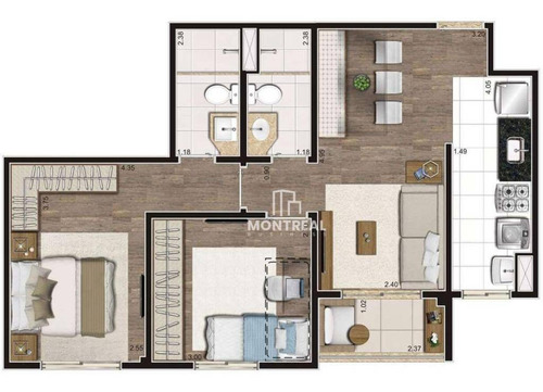 Imagem 10 de 19 de Apartamento À Venda, 55 M² Por R$ 650.000,00 - Lapa - São Paulo/sp - Ap1624