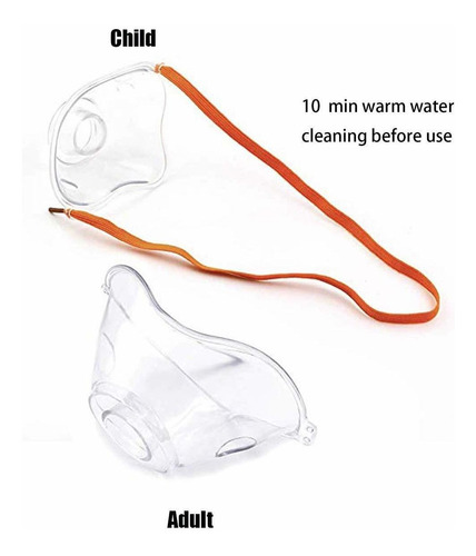 Nebulizador Botellas Conjunto, Inhalador De Vapor Frío Acces