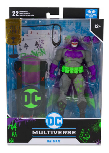 Figura Mcfarlane Dc Multiverse Dark Knight Jokerized