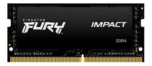 Memoria Ram Kingston Fury Impact Ddr4 16gb 3200mhz Laptop