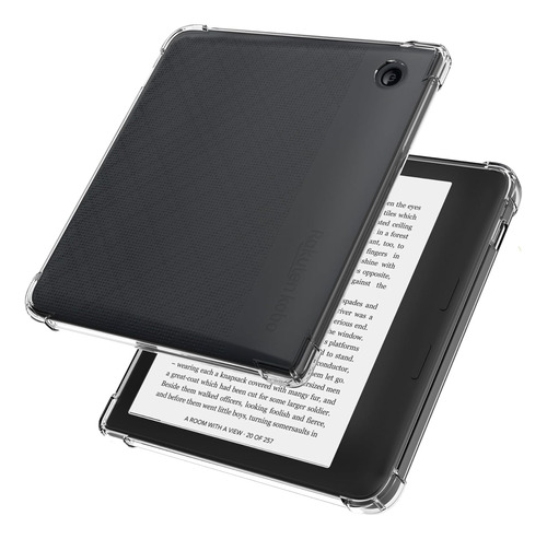 Funda Para Kobo Libra 2 7 2021 Silicon Transparente 