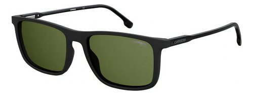 Anteojos de sol polarizados Carrera 231/S armazón matte black y lente green