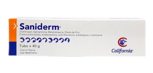 Saniderm Crema Para Perros Y Gatos Hongos Alergias Heridas