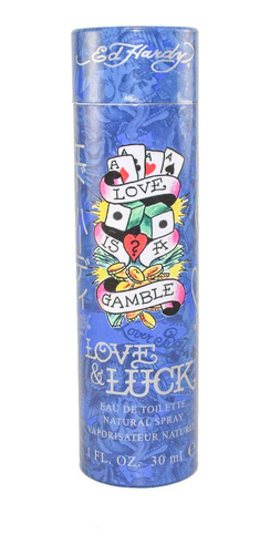 Ed Hardy Love And Luck Men Eau De Toilettes, 1.0 Onzas