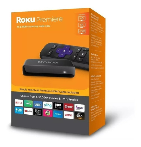 Roku Premiere 4k Nuevo Sellado No Chromecast / Select Store