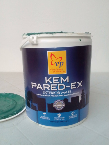 Pintura Ken Paredex Verde Oscuro Mate Galon