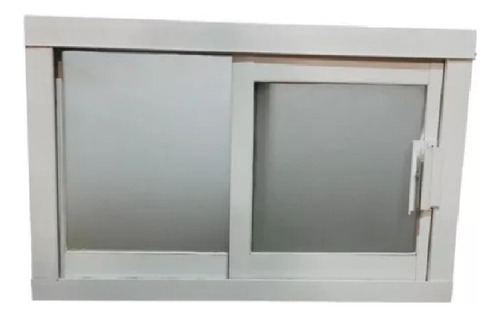 Ventana De Aluminio 90x120cm Para Baño Con Mosquitero