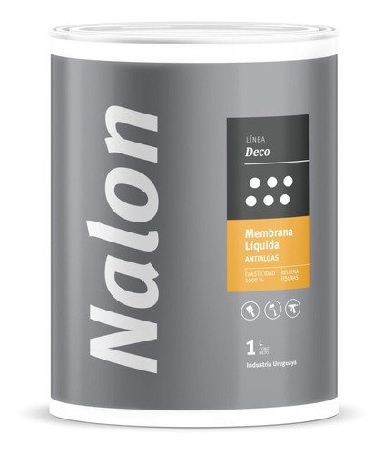 Pintura Nalon Deco Membrana Liquida Blanco - 1kg