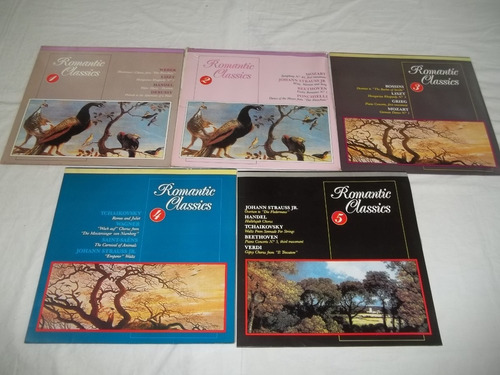 Lp Vinil - Romantic Classics - 5 Discos