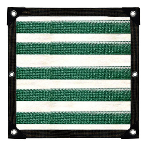 Red De Protección Solar Multiusos A Rayas De Color Verde Osc