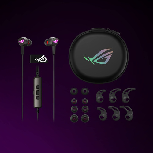 Fones De Ouvido Para Jogos Asus Rog Cetra Ii Earbuds Com Mic