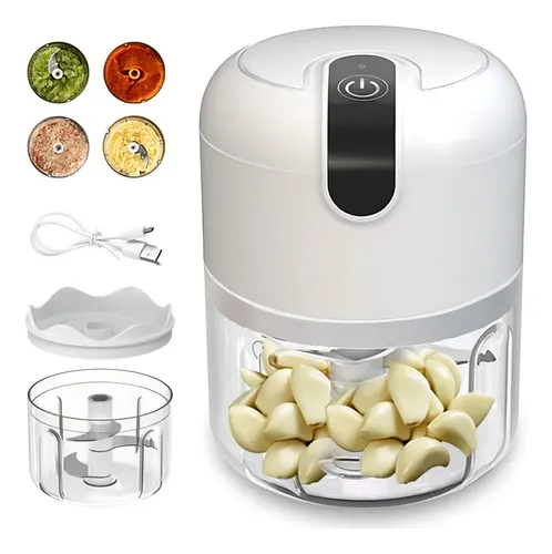 Mini Triturador Elétrico Anweller Recarregável USB 250ml Picar Al...