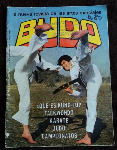 Budo Revista Artes Marciales España 1981