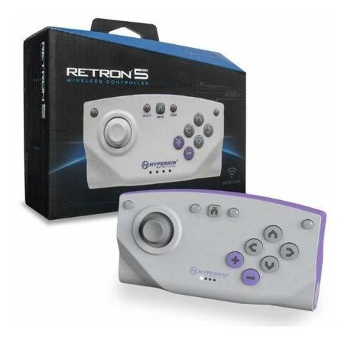 Hypinkin Retron 5 Controlador Inalambrico Bluetooth (gris)