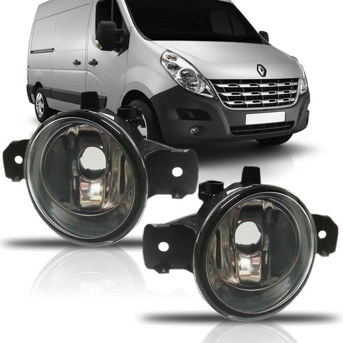 Par Farol Milha Auxiliar Renault Master 2013 2014 2015