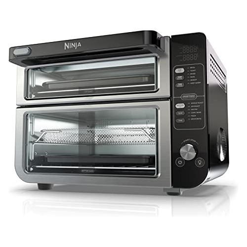 Horno Doble Ninja Dct401 12 En 1 Con Flexdoor, Flavorseal Y