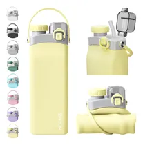 Comprar Botellas De Agua Plegables, Botella De Agua Reutilizable De.