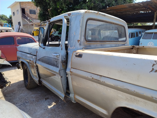F100 1974 Para Restauração Acompanha Motor V8 292 E Peças