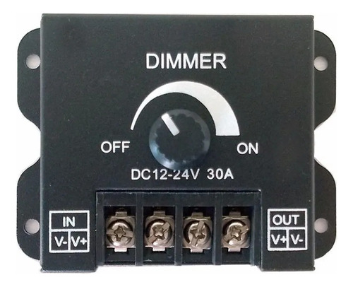 Dimmer Cinta Led 12v 24v 30a - Control De Intensidad De Luz