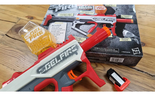 Nerf Pro Gelfire Mythic Semi Automatico 10000 Recarga Hasbro