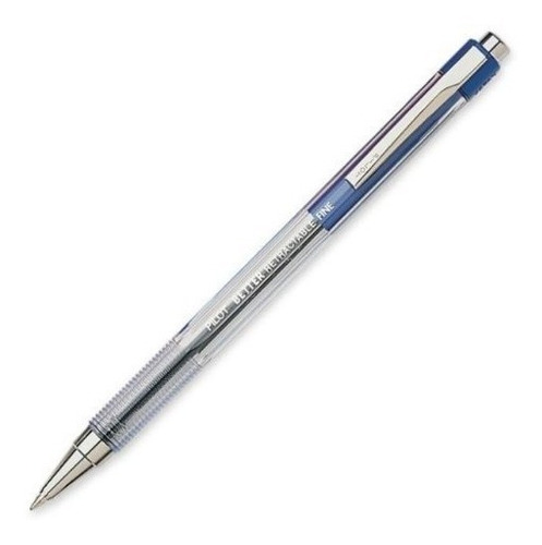 Boligrafo Retractil Pilot Punto Fino Azul 1 Pz