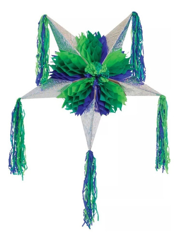 Piñata Plegable Estrella De 5 Picos Tradicional Piñata2go Tp