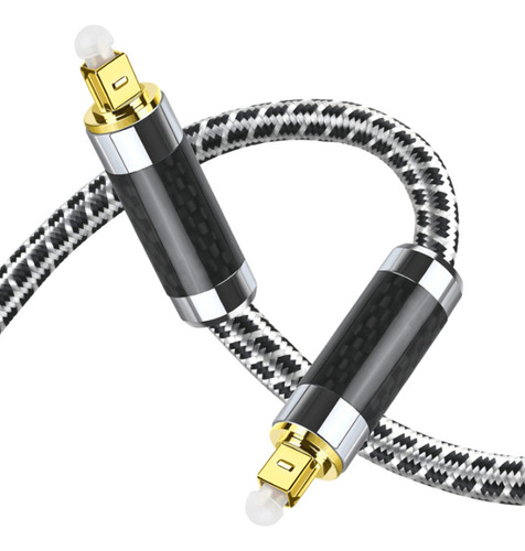 Mini Línea De Audio Con Cable De Fibra Óptica